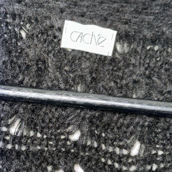 Cache Crochet Mohair Blend Cardigan - Picture 7 of 9